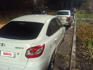 2014 Lada (ВАЗ) Granta I, белый, 260000 рублей, вид 4