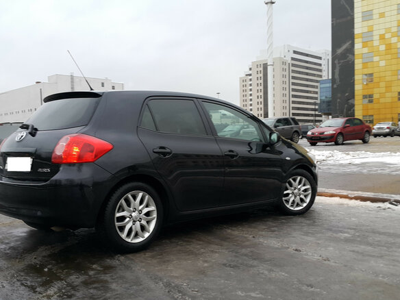 2008 Toyota Auris I, чёрный - вид 5