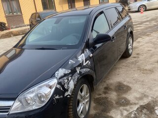 2009 Opel Astra H Рестайлинг, чёрный, 570000 рублей, вид 1