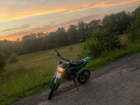 2017 Wels CRF 140, зелёный, 70000 рублей, вид 2