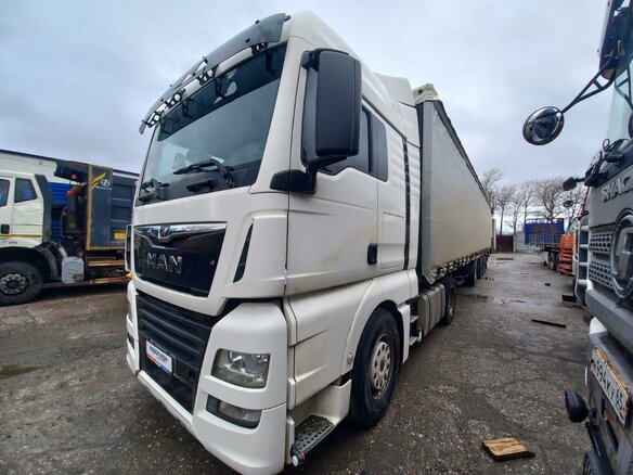 2017 MAN TGX, белый