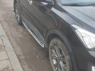 2014 Hyundai Santa Fe III, чёрный, 2100000 рублей, вид 3