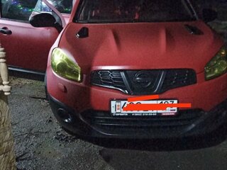 2011 Nissan Qashqai I Рестайлинг, красный, 928000 рублей, вид 1