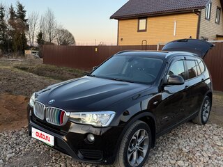 2014 BMW X3 28i xDrive II (F25) Рестайлинг, коричневый, 2360000 рублей, вид 2