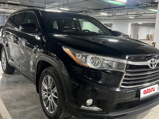 2014 Toyota Highlander III (XU50), чёрный, 2500000 рублей, вид 3