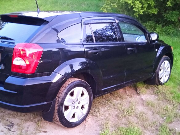 2007 Dodge Caliber I, чёрный, 485000 рублей - вид 7