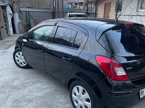 2008 Opel Corsa D, чёрный, 550000 рублей - вид 5