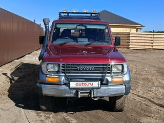 1990 Toyota Land Cruiser Prado 70 Series, пурпурный, 1250000 рублей, вид 2