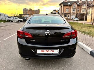 2012 Opel Astra J Рестайлинг, чёрный, 1100000 рублей, вид 5