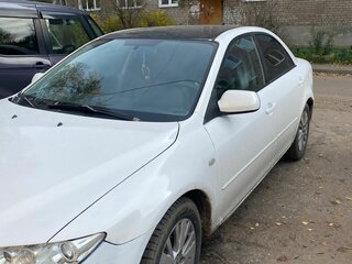 2003 Mazda 6 I (GG), белый, 350000 рублей, вид 2