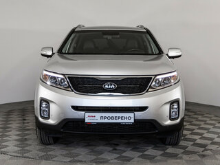 2014 Kia Sorento II Рестайлинг, серебристый, 1614804 рублей, вид 2