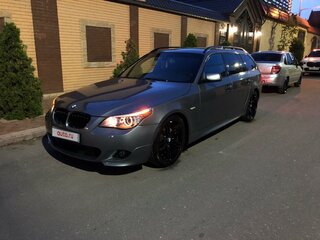 2008 BMW 5 серии 525i V (E60/E61) Рестайлинг, серый, 1370000 рублей, вид 2