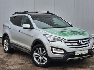 2012 Hyundai Santa Fe III, серебристый, 1800000 рублей, вид 4