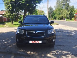 2012 Hyundai Santa Fe II Рестайлинг, чёрный, 1300000 рублей, вид 3
