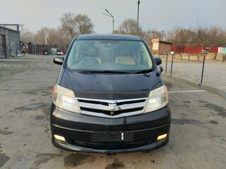 2008 Toyota Alphard I Рестайлинг, чёрный, 1400000 рублей, вид 1