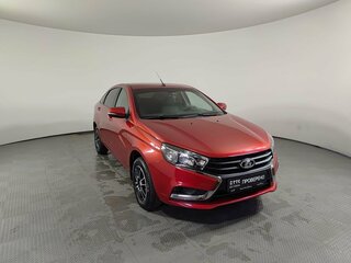 2019 Lada (ВАЗ) Vesta I, красный, 898000 рублей, вид 3