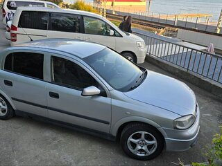 2001 Opel Astra G, серебристый, 300000 рублей, вид 2