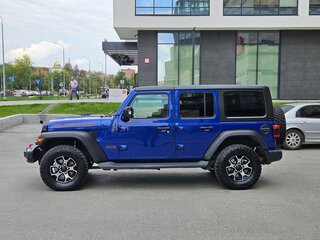 2018 Jeep Wrangler IV (JL), синий, 3899000 рублей, вид 4