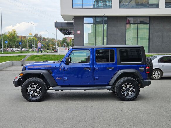 2018 Jeep Wrangler IV (JL), синий, 3499000 рублей - вид 3