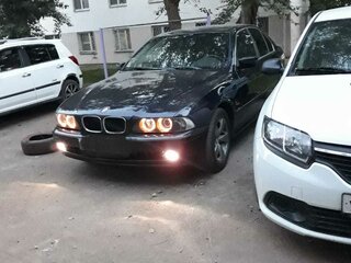 2000 BMW 5 серии 523i IV (E39), синий, 350000 рублей, вид 2