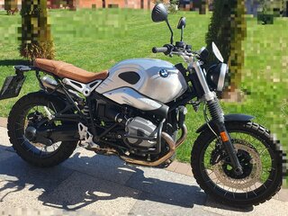 2017 BMW R Nine T Scrambler, серебристый, 1699000 рублей, вид 5