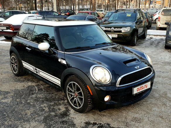 2007 Mini Hatch Cooper S II (R56), чёрный - вид 4