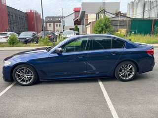 2019 BMW 5 серии 530i xDrive VII (G30/G31/G38), синий, 4250000 рублей, вид 5