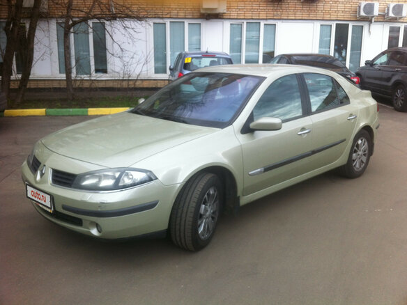 2006 Renault Laguna II Рестайлинг, серый