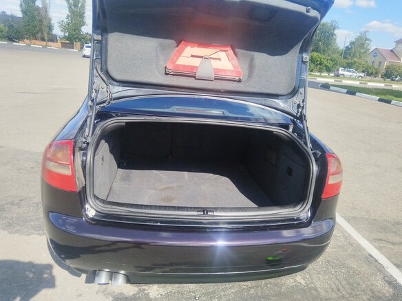 2002 Audi A6 II (C5) Рестайлинг, чёрный - вид 6