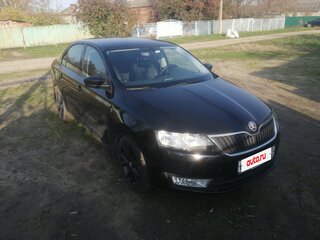 2016 Skoda Rapid I, чёрный, 1300000 рублей, вид 3