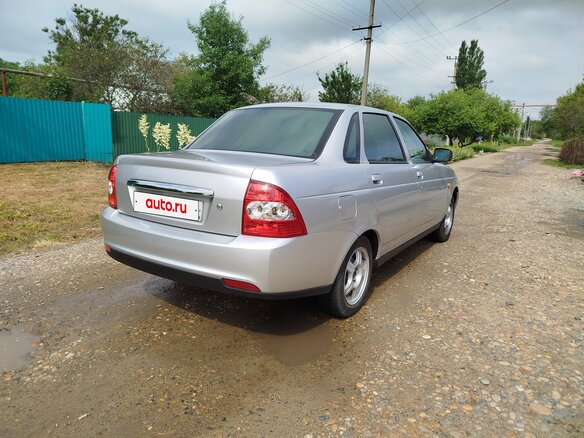 2009 Lada (ВАЗ) Priora I, серебристый - вид 4