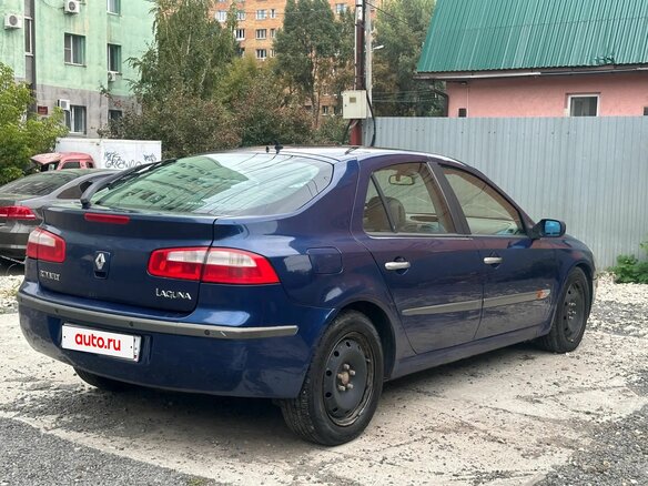 2002 Renault Laguna II, синий - вид 4