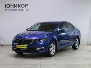 2019 Skoda Octavia III (A7) Рестайлинг, синий, 1919000 рублей, вид 1
