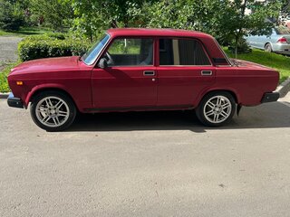 2007 Lada (ВАЗ) 2107, красный, 155000 рублей, вид 5