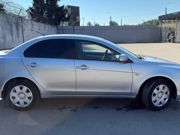 2007 Mitsubishi Lancer X, серебристый - вид 8