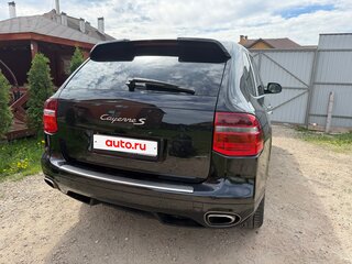 2008 Porsche Cayenne S I Рестайлинг (957), чёрный, 1300000 рублей, вид 3