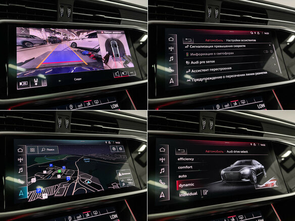 2019 Audi A7 50 TDI II (4K), синий - вид 18