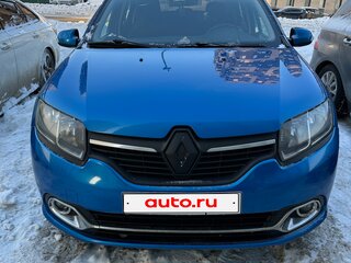 2017 Renault Logan II, синий, 800000 рублей, вид 1