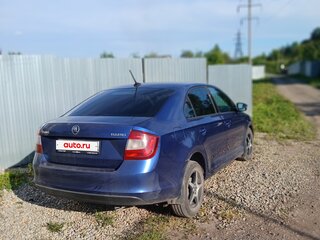 2018 Skoda Rapid I Рестайлинг, синий, 1100000 рублей, вид 3