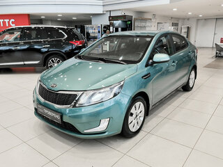 2013 Kia Rio 5-speed III, синий, 550000 рублей, вид 1