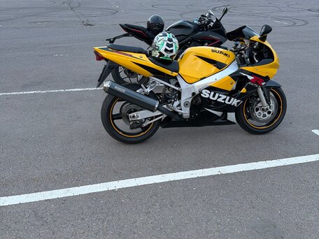 2002 Suzuki GSX-R 600, жёлтый, 530000 рублей, вид 4