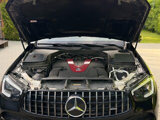 2021 Mercedes-Benz GLC AMG 43 AMG I (X253) Рестайлинг, чёрный, 4098695 рублей, вид 3