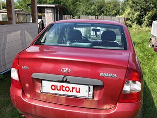 2006 Lada (ВАЗ) Kalina I, красный, 100000 рублей, вид 3