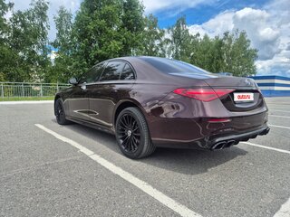 2022 Mercedes-Benz S-Класс 350 d VII (W223), красный, 8800000 рублей, вид 4