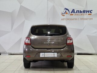 2019 Renault Sandero II Рестайлинг, коричневый, 990000 рублей, вид 4