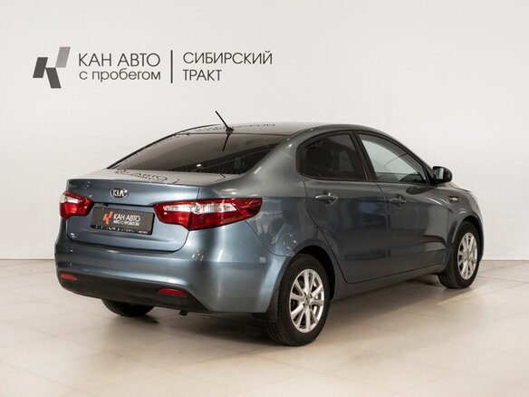 2013 Kia Rio 4-speed III, голубой - вид 2