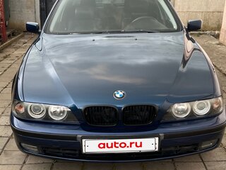 1998 BMW 5 серии 523i IV (E39), синий, 860000 рублей, вид 1