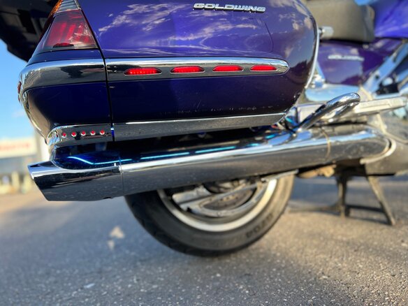 2002 Honda GL 1800 Gold Wing, синий - вид 15