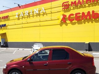 2011 Renault Logan I Рестайлинг, красный, 560000 рублей, вид 4