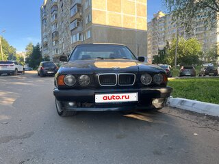 1989 BMW 5 серии 520i III (E34), чёрный, 290000 рублей, вид 1